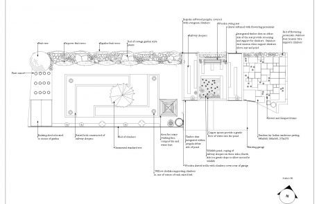 Walthamstow garden design plan