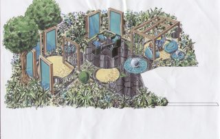Essex Garden Design Perspective Visual