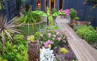 decking path and planting John & Ant - Essex Urban Garden Design