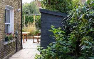 garden storage ED287 - Stylish Woodford Garden Design
