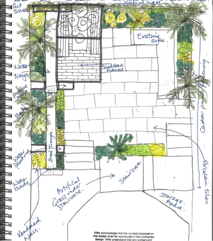 family garden design