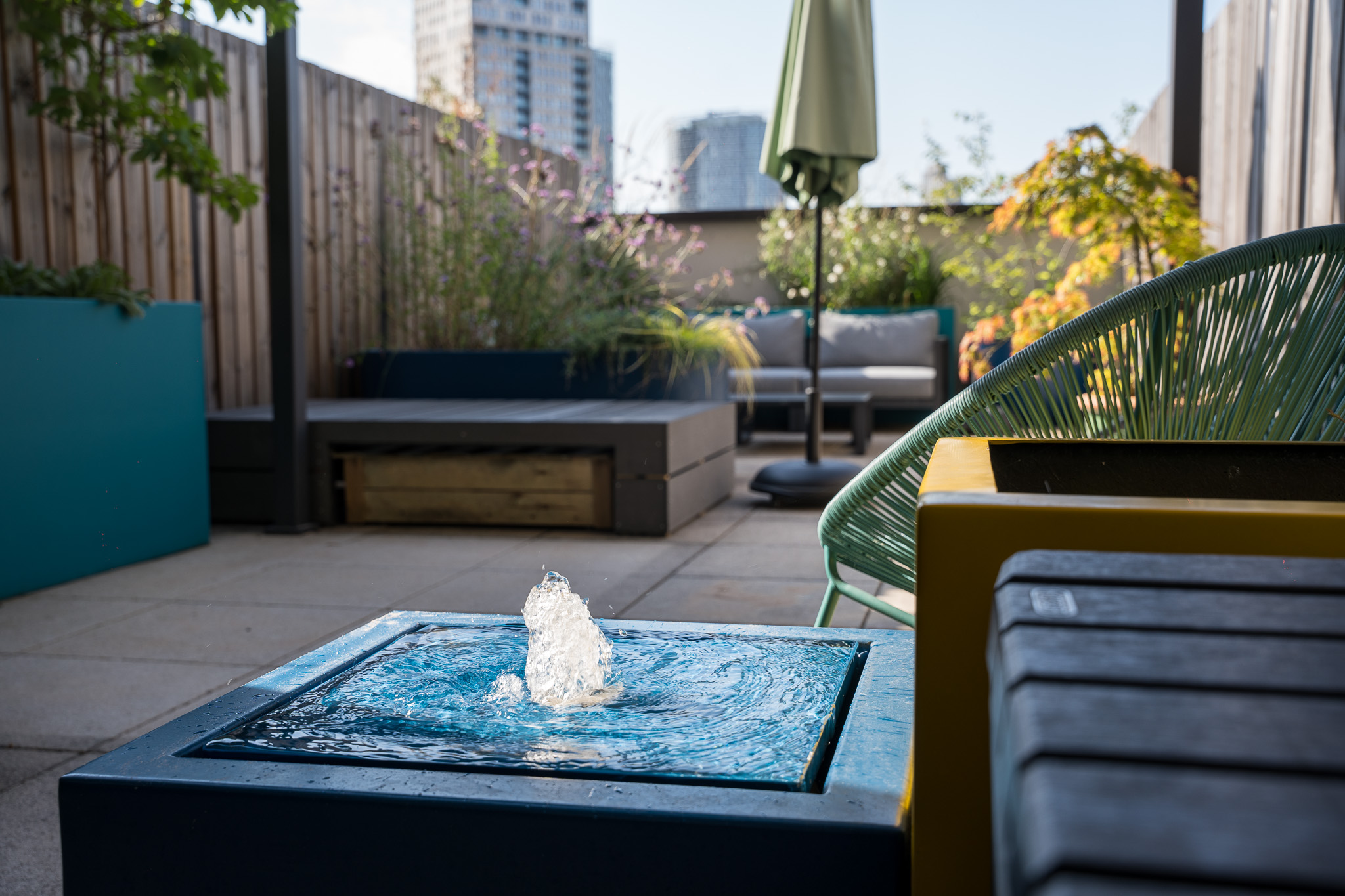 London roof garden design