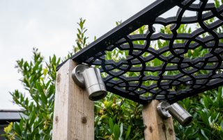 Small pergola in London garden