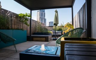 Roof Garden in Stratford.